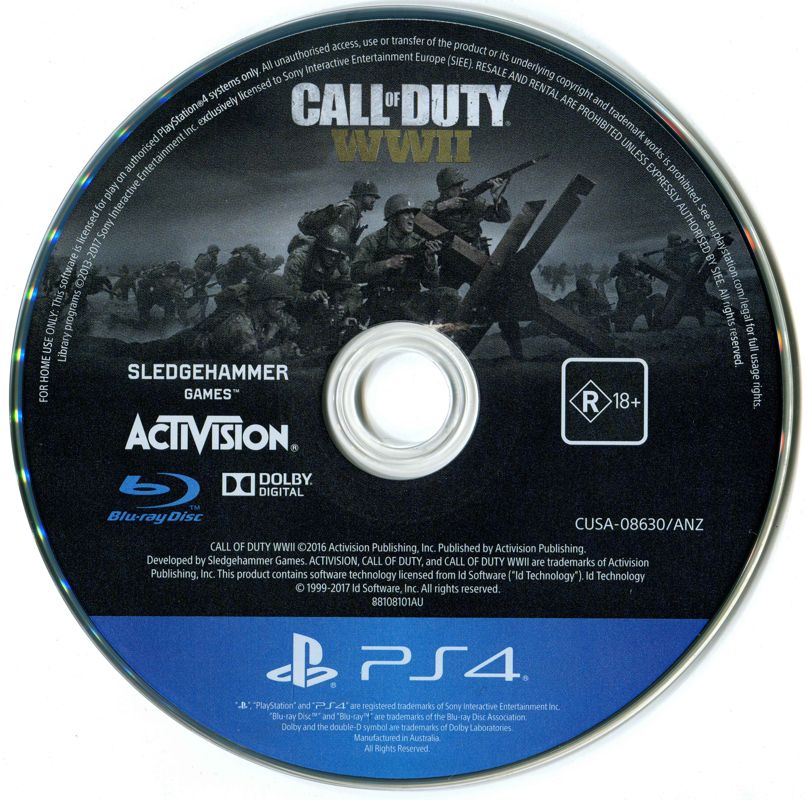 Media for Call of Duty: WWII (PlayStation 4)