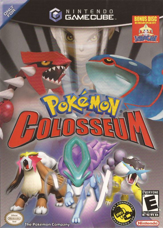 Front Cover for Pokémon Colosseum (GameCube) (Pre-order release)