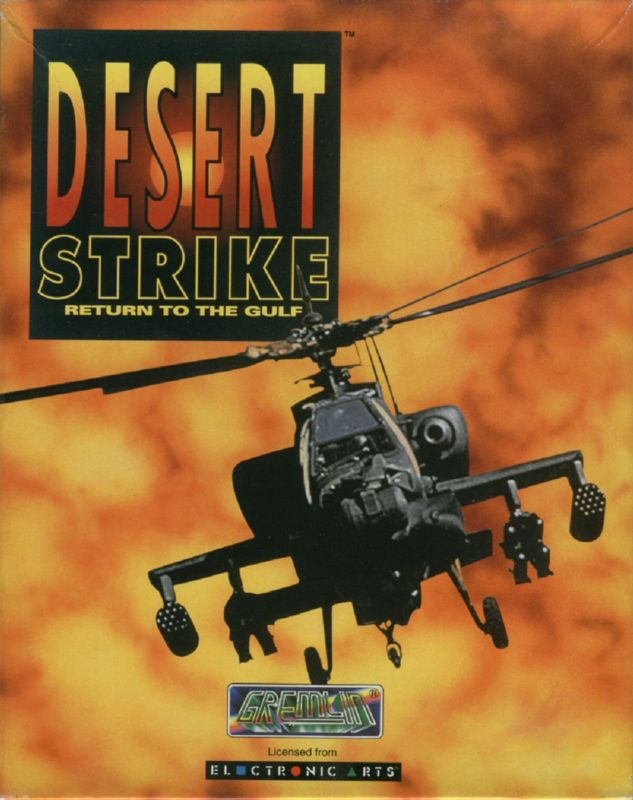 Front Cover for Desert Strike: Return to the Gulf (DOS)