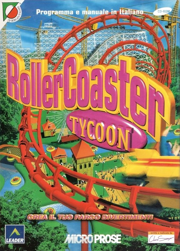 Front Cover for RollerCoaster Tycoon (Windows)