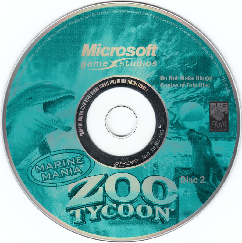 Media for Zoo Tycoon: Complete Collection (Windows): Marine Mania & Dinosaur Digs