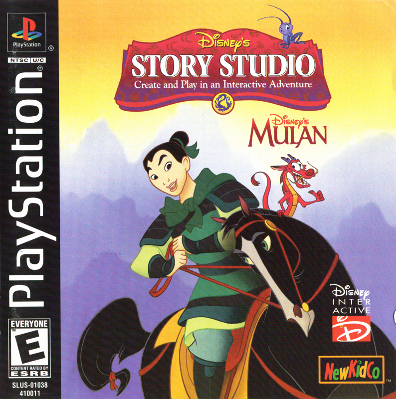 Front Cover for Disney's Animated Storybook: Mulan (PlayStation)