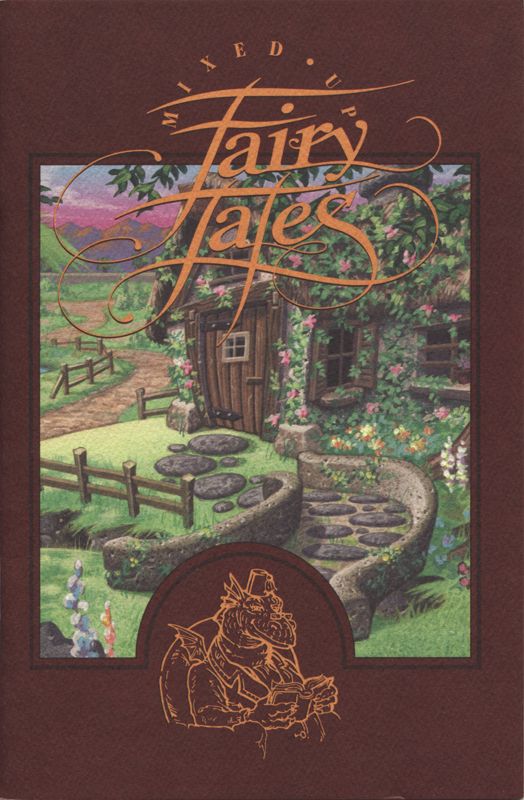 Manual for Mixed Up Fairy Tales (DOS) (3.5'' disk release): Game specific manual - Front