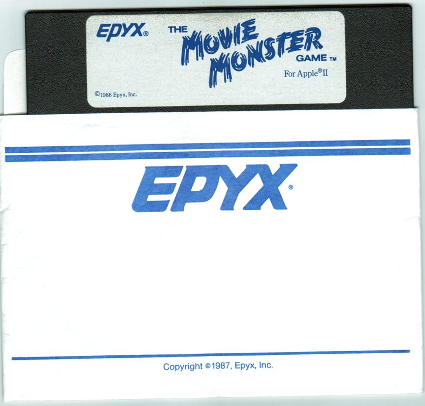Media for The Movie Monster Game (Apple II)