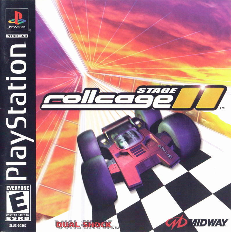 Front Cover for Rollcage Stage II (PlayStation)