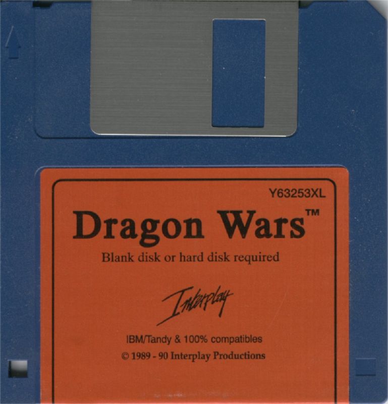 Media for Dragon Wars (DOS): 1/1