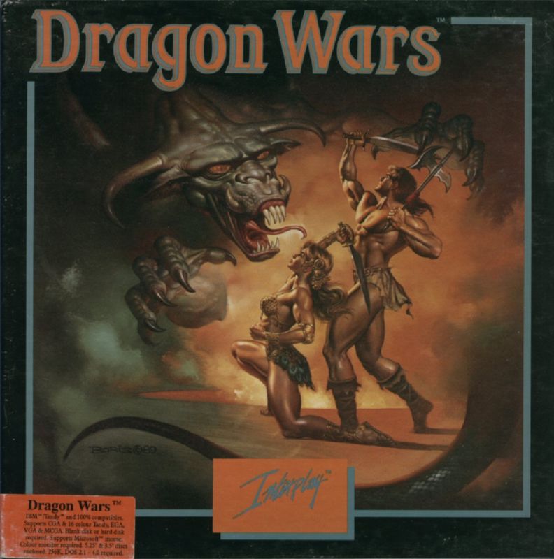 Front Cover for Dragon Wars (DOS)