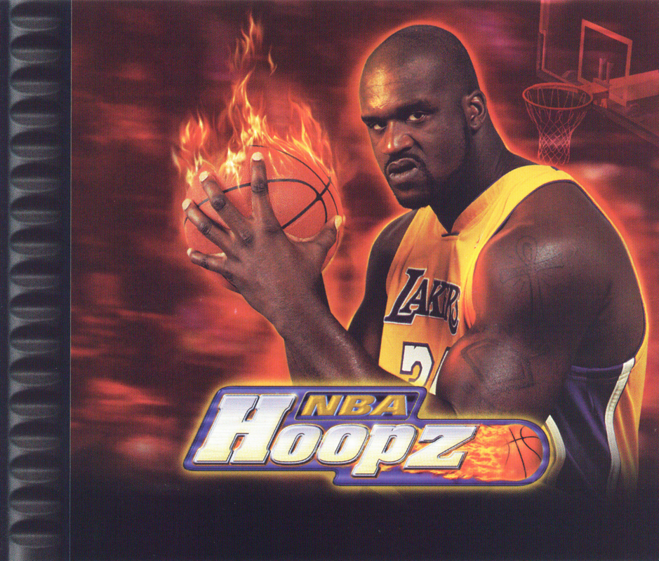 Inside Cover for NBA Hoopz (PlayStation)