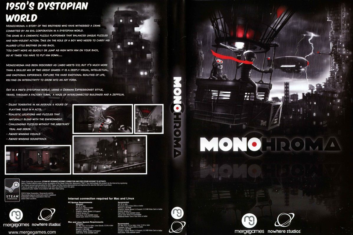 Other for Monochroma (Windows): Keepcase - full
