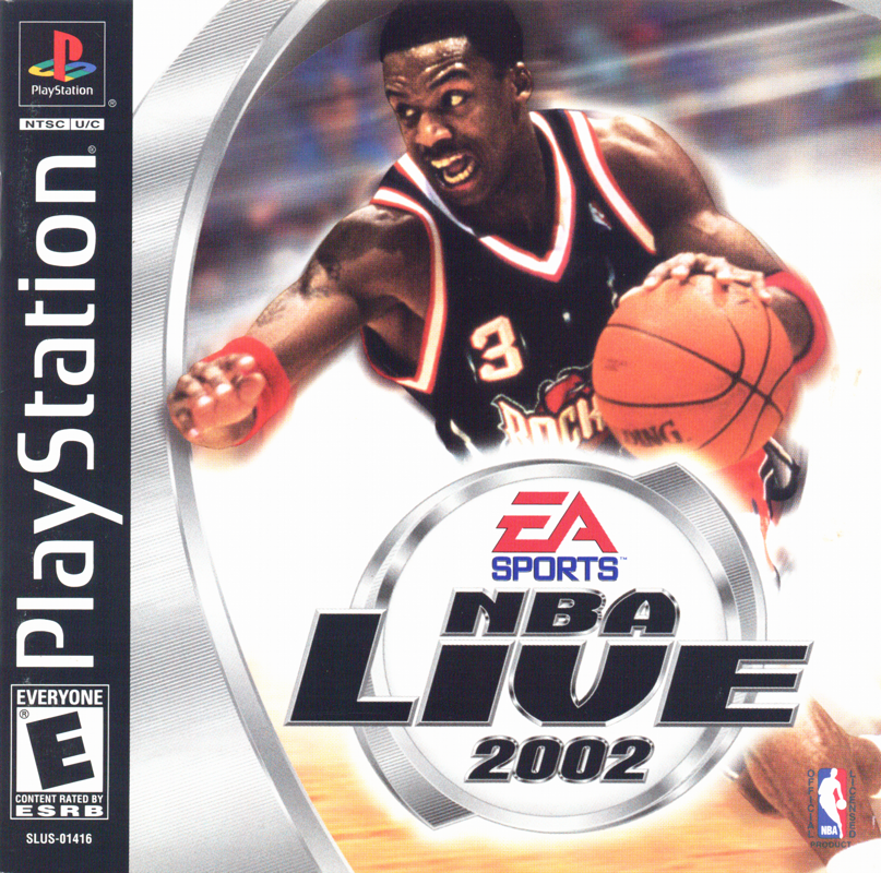 Front Cover for NBA Live 2002 (PlayStation)