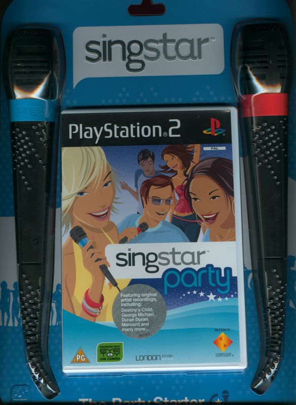 Front Cover for SingStar: Party (PlayStation 2) (Bundled w/ microphones)
