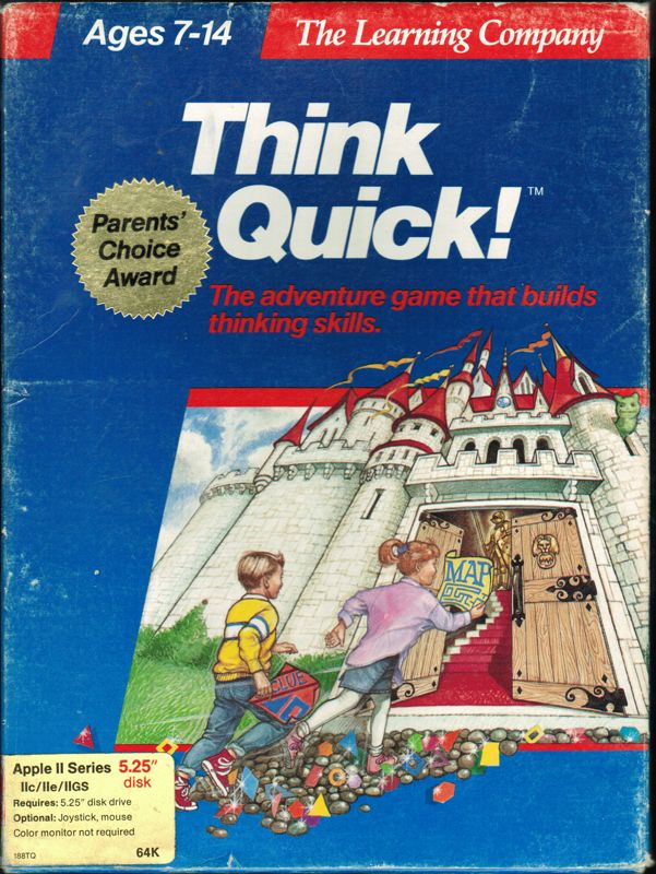 Front Cover for Think Quick! (Apple II)