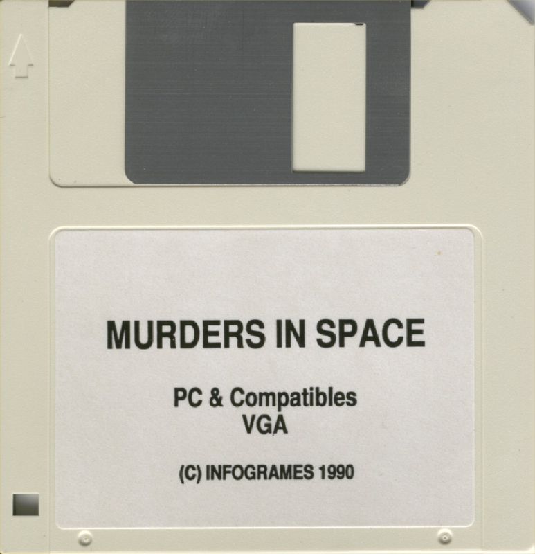 Media for Murders in Space (DOS): VGA