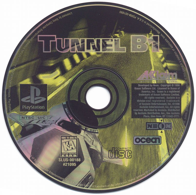Media for Tunnel B1 (PlayStation)
