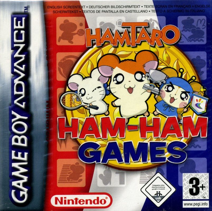 Front Cover for Hamtaro: Ham-Ham Games (Game Boy Advance)