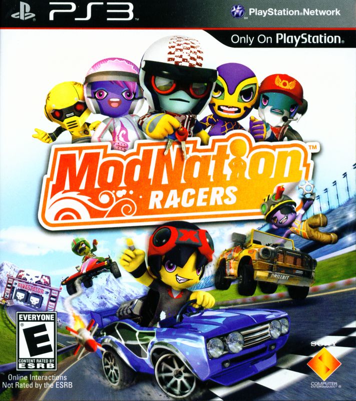 Front Cover for ModNation Racers (PlayStation 3)