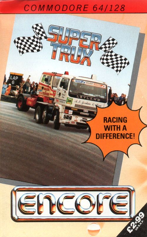 Front Cover for Super Trux (Commodore 64) (Budget re-release)