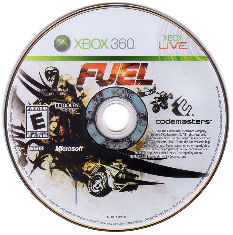 Media for Fuel (Xbox 360)