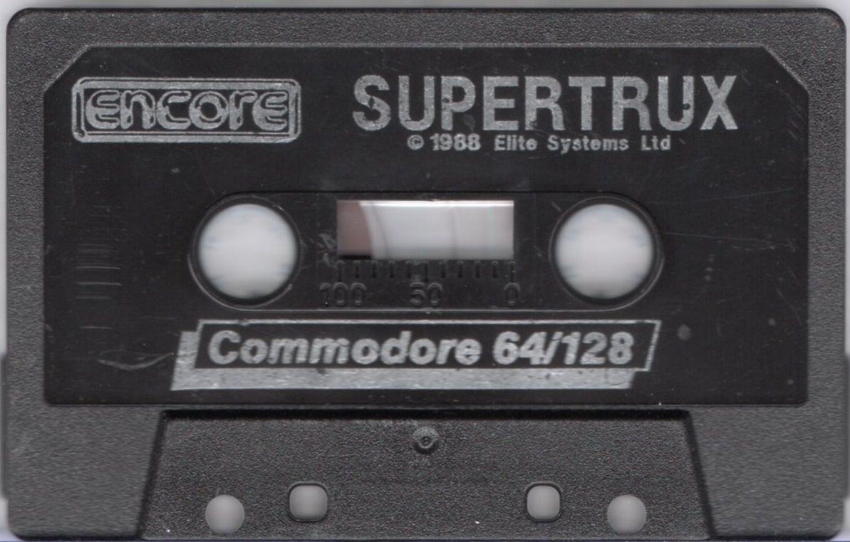 Media for Super Trux (Commodore 64) (Budget re-release)