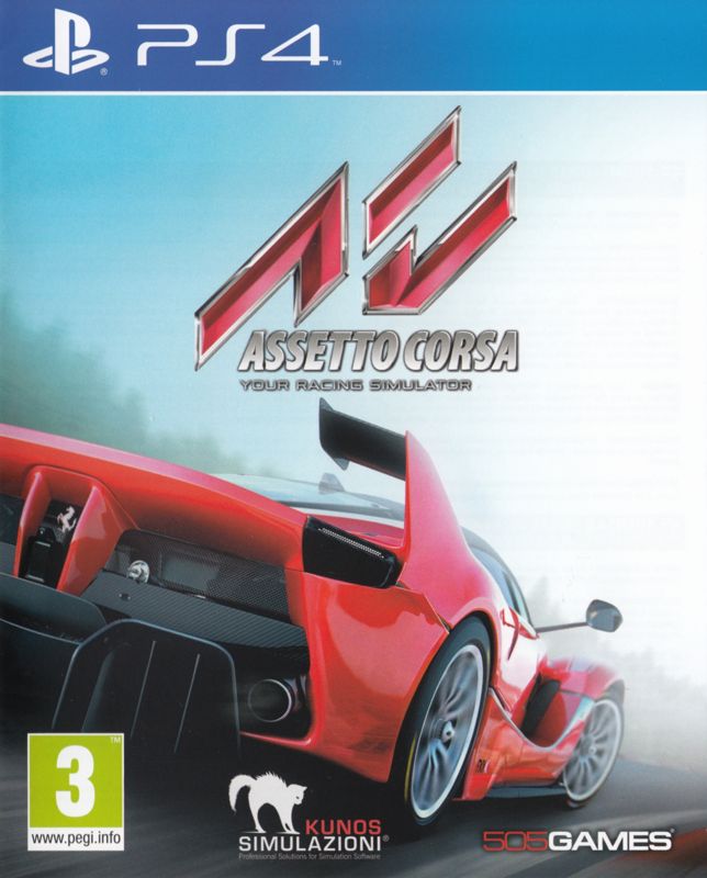 Front Cover for Assetto Corsa (PlayStation 4)