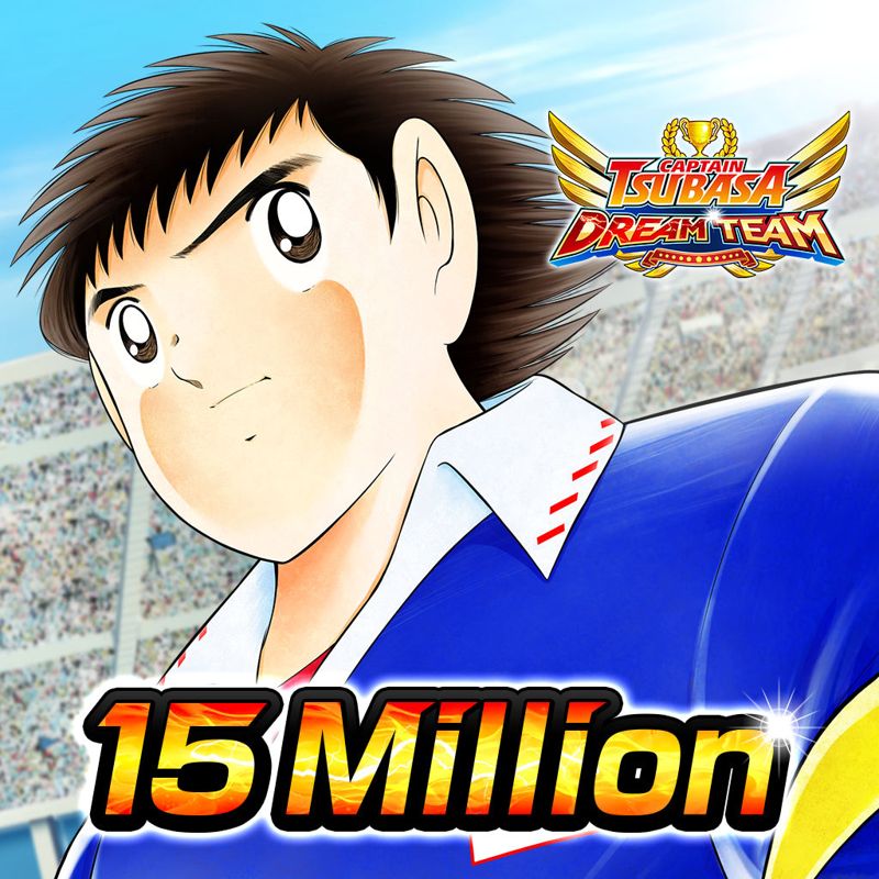 Front Cover for Captain Tsubasa: Dream Team (iPad and iPhone): 15 Million Downloads version