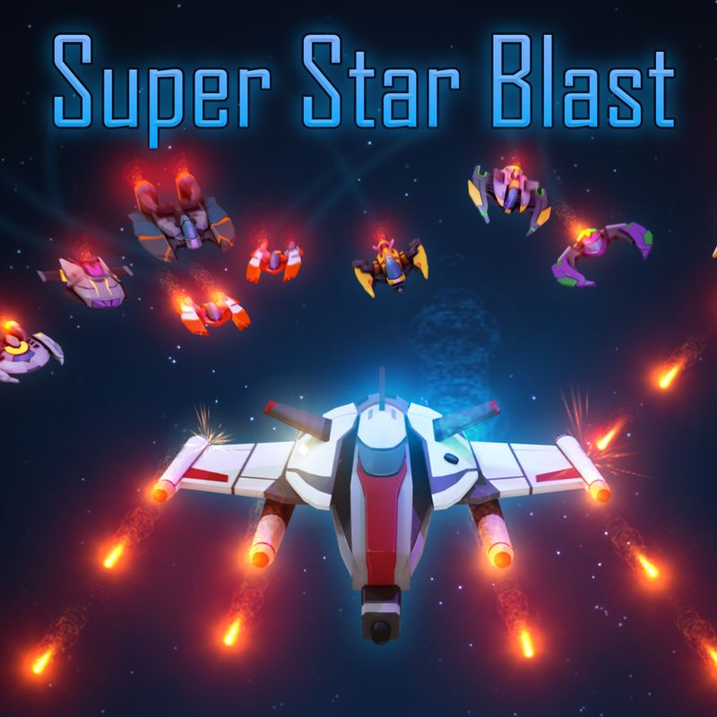 Front Cover for Super Star Blast (PlayStation 4) (download release)