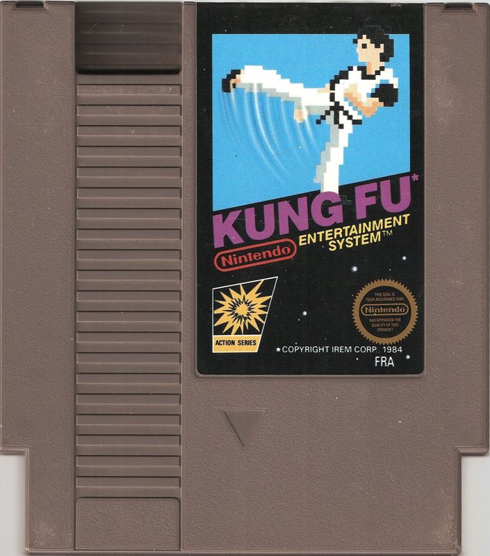 Media for Kung-Fu Master (NES)