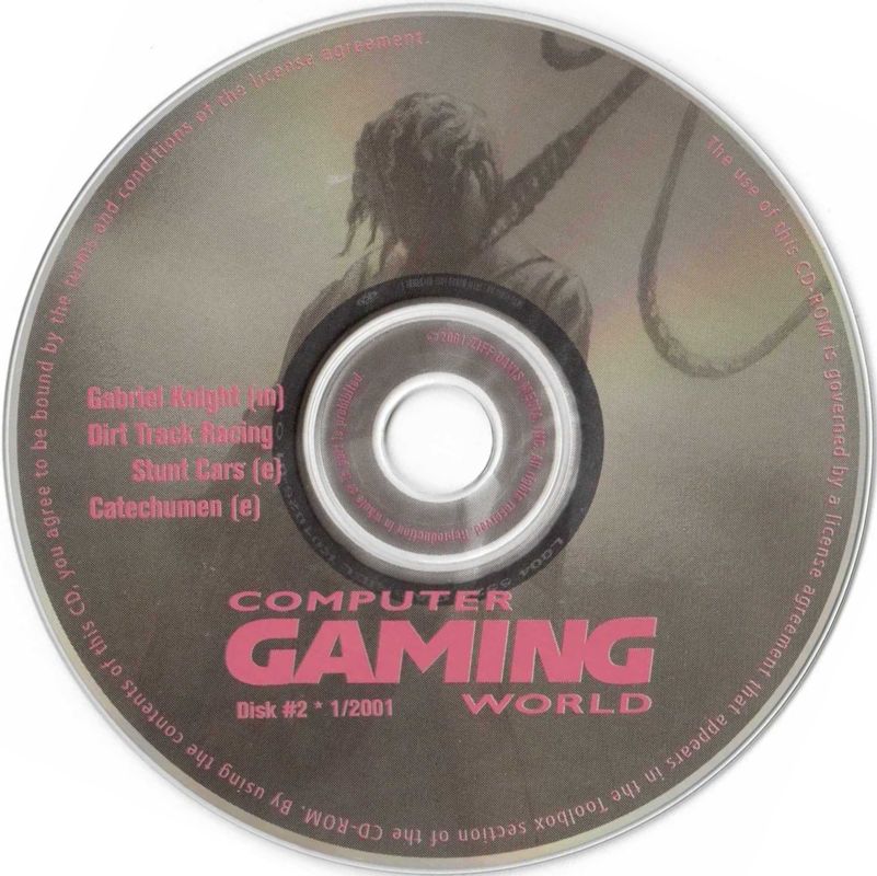 Media for Gabriel Knight: Sins of the Fathers (DOS) (Computer Gaming World 1/2001)