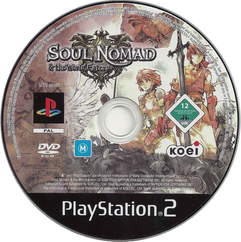 Media for Soul Nomad & the World Eaters (PlayStation 2)
