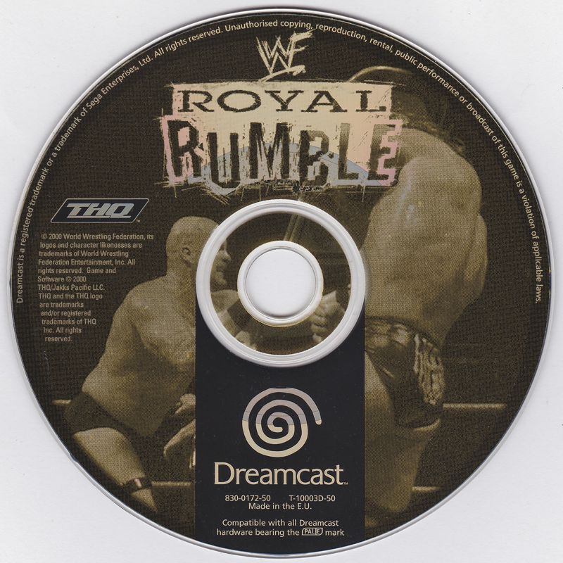 Media for WWF Royal Rumble (Dreamcast)