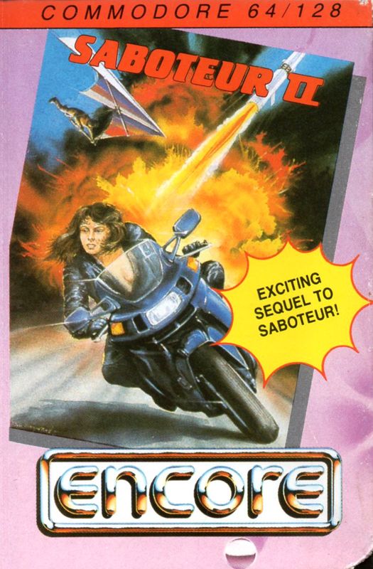 Front Cover for Saboteur II (Commodore 64) (Budget re-release)