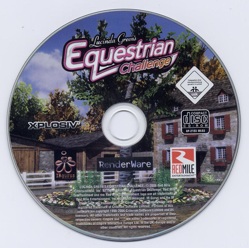 Media for Lucinda Green's Equestrian Challenge (Windows) (Xplosiv release)