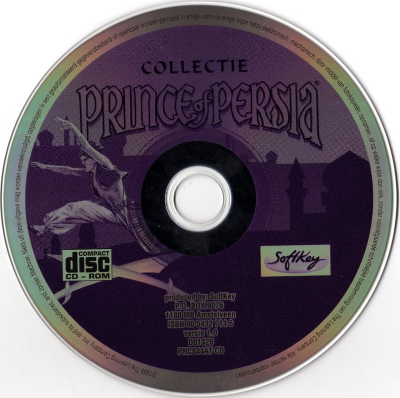 Media for Prince of Persia Collection (Windows) (SoftKey release)