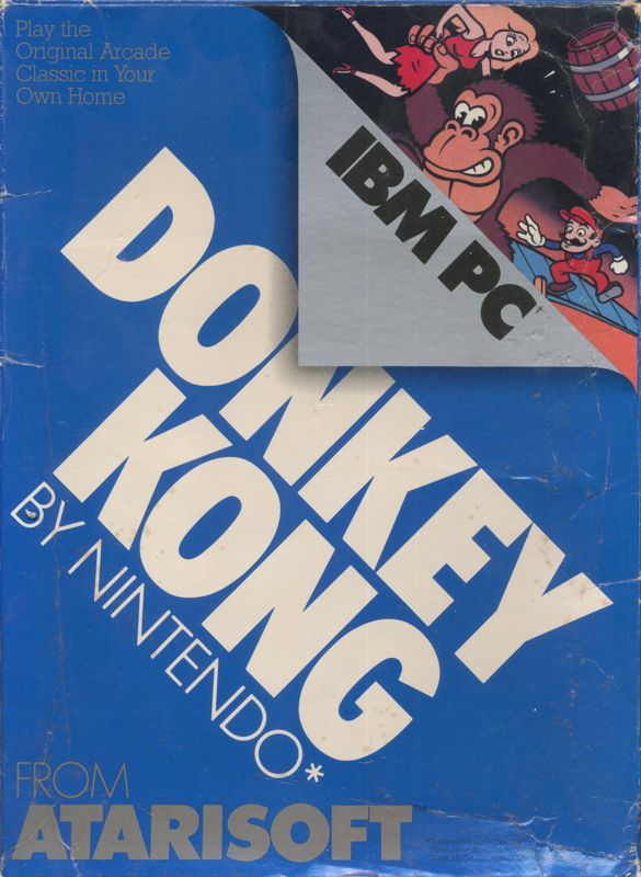 Front Cover for Donkey Kong (PC Booter)