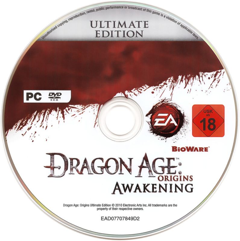 Media for Dragon Age: Origins - Ultimate Edition (Windows): DVD 2