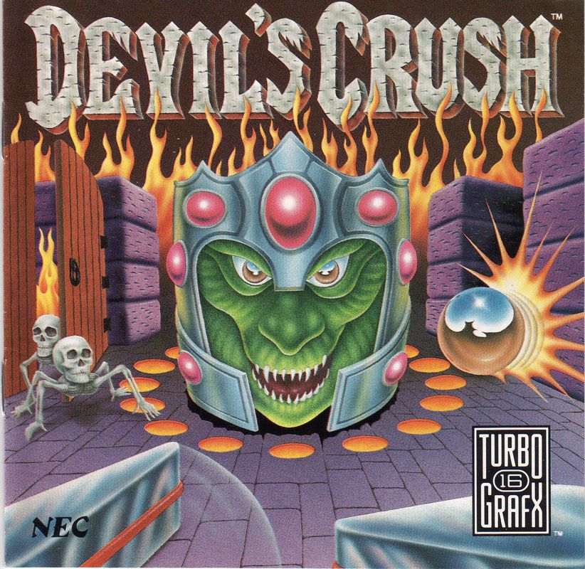 Other for Devil's Crush (TurboGrafx-16): Jewel Case - Front