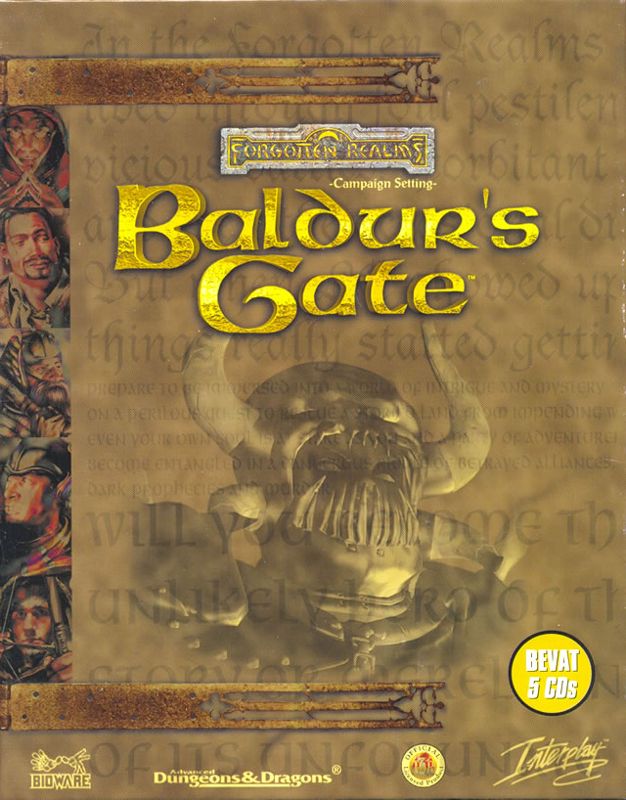 Front Cover for Baldur's Gate (Windows)