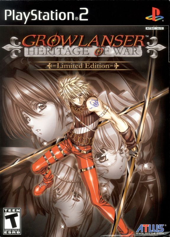 Front Cover for Growlanser: Heritage of War (Limited Edition) (PlayStation 2)