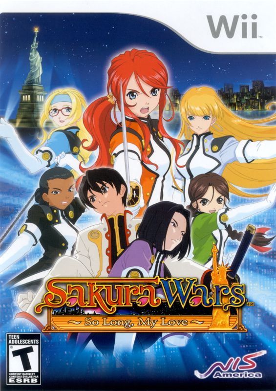 Front Cover for Sakura Wars: So Long, My Love (Wii)