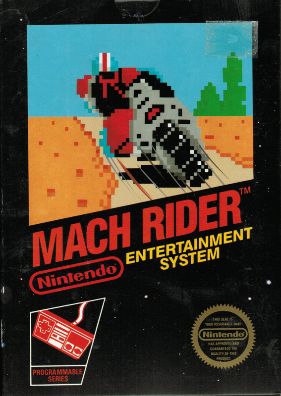 Front Cover for Mach Rider (NES)