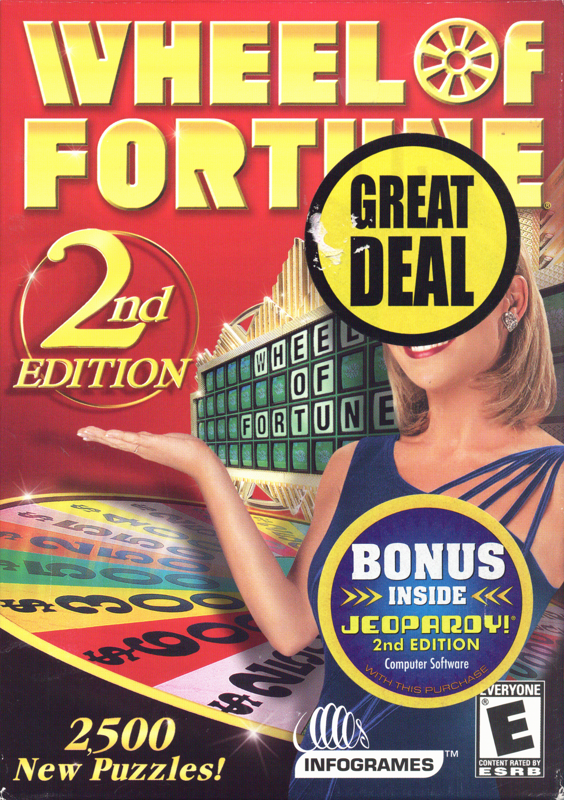 Front Cover for Wheel of Fortune: 2nd Edition (Windows) (Bonus Jeopardy 2nd Edition release)