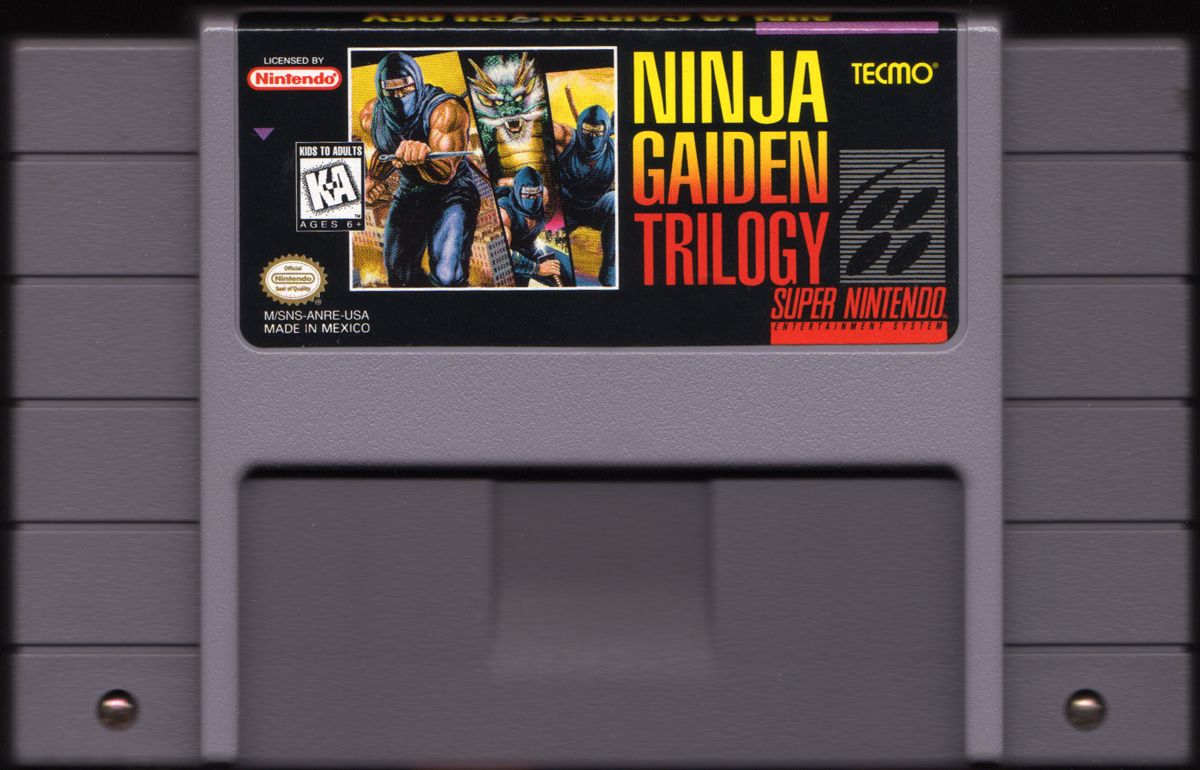 Media for Ninja Gaiden Trilogy (SNES)