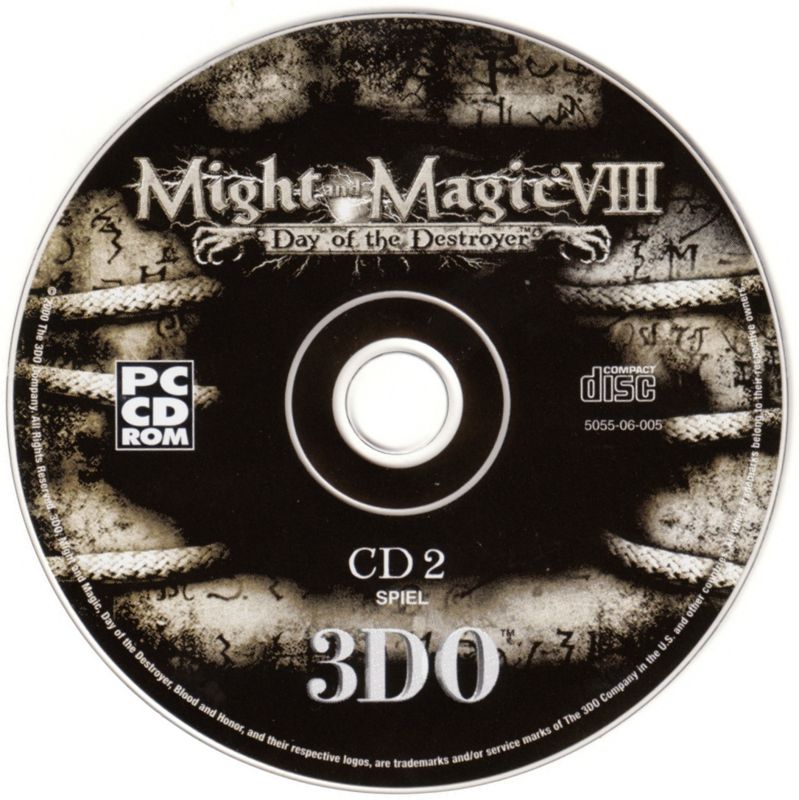 Media for Might and Magic VIII: Day of the Destroyer (Windows) (Art Edition): Disc 2 - Game