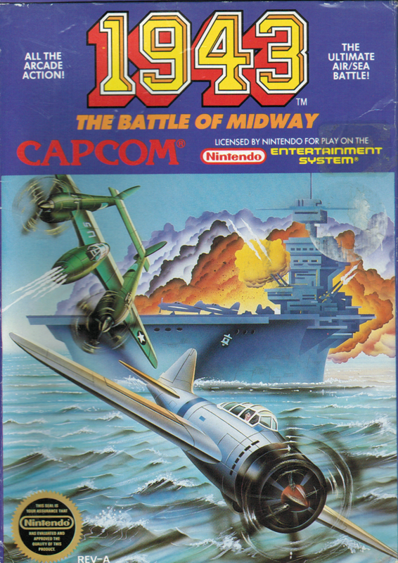 Front Cover for 1943: The Battle of Midway (NES)