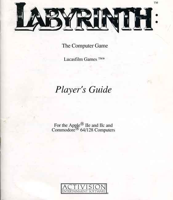 Manual for Labyrinth (Apple II)