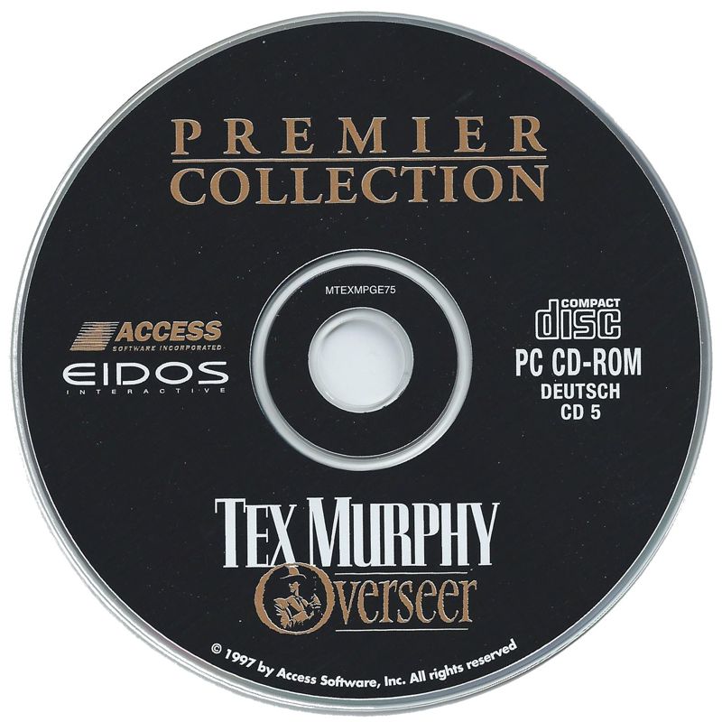Media for Tex Murphy: Overseer (Windows) (Premier Collection release): Disc 5