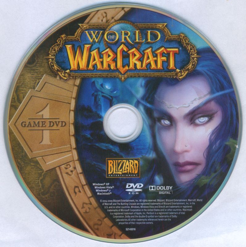 Media for World of WarCraft: Battle Chest (Macintosh and Windows) (re-release): Disc 1