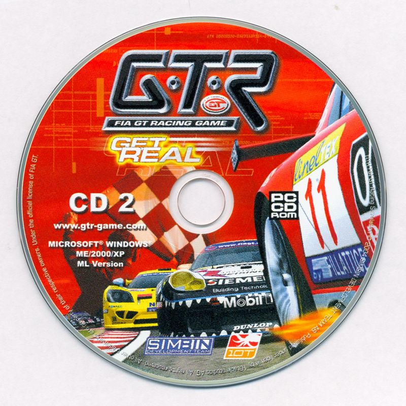 Media for GTR: FIA GT Racing Game (Windows): Disc 2