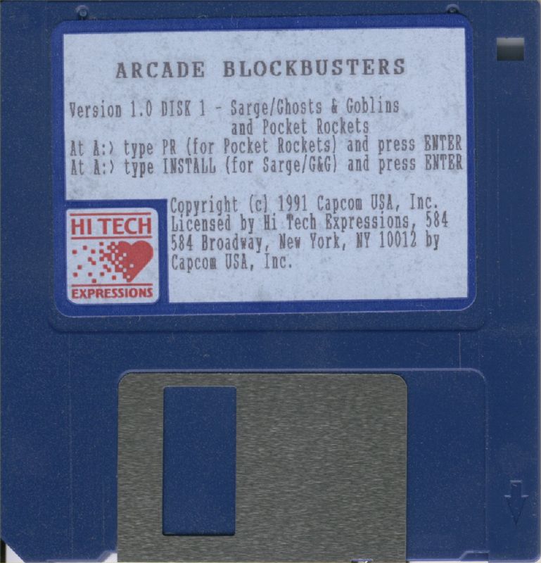 Media for Arcade Blockbusters! (DOS)