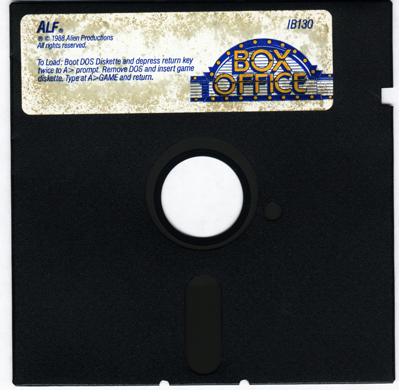 Media for ALF: The First Adventure (DOS)